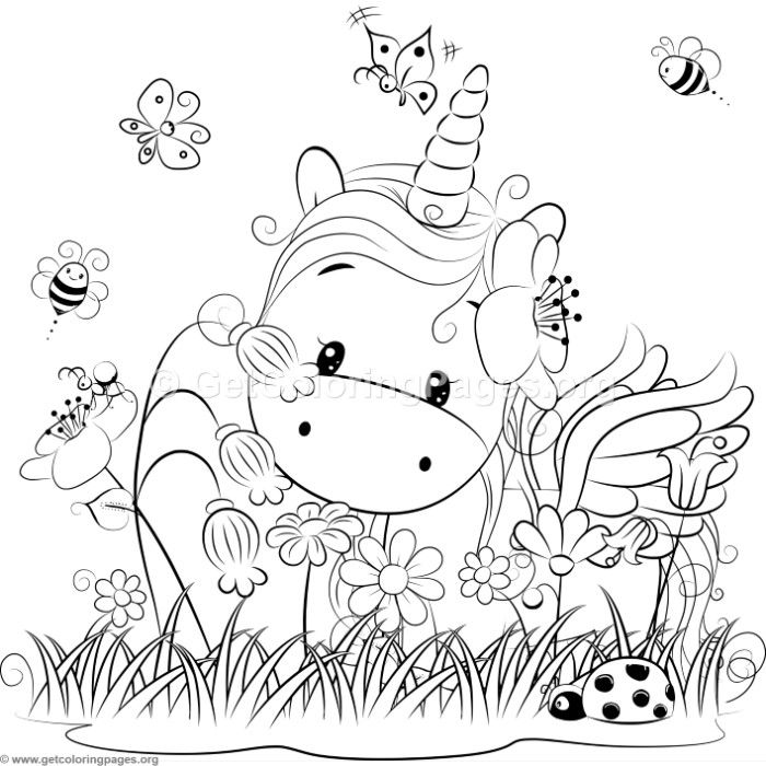700x700 Cute Unicorn 3 Coloring Pages Angela Deivis Alegria Tete