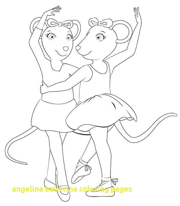 Angelina Ballerina Coloring Pages - Angelina Ballerina Coloring Pages 18 