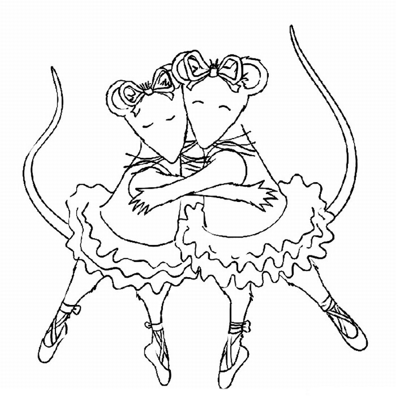 800x800 Angelina Ballerina Coloring Pages Angelina Ballerina Coloring
