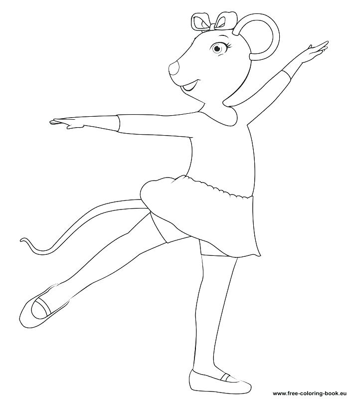 700x800 Angelina Ballerina Coloring Page Ballerina Coloring Pages Ballet