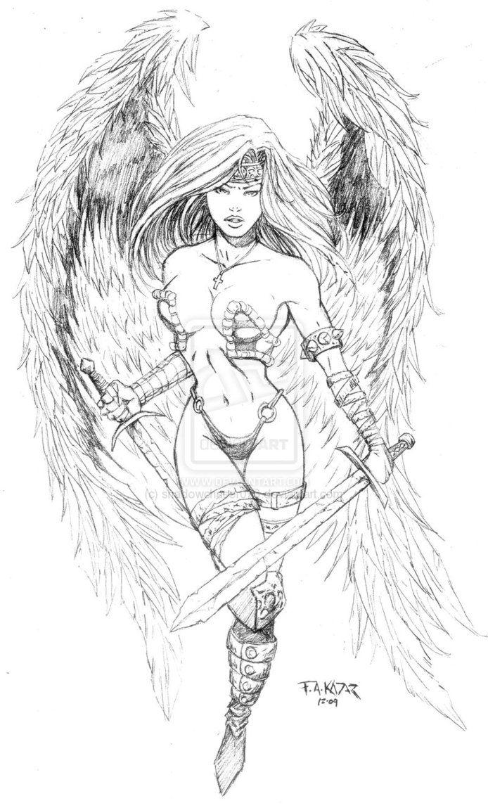 Angels And Demons Coloring Pages Coloring Pages 694x1149 Angels And Demons Coloring Pages Coloring Pages