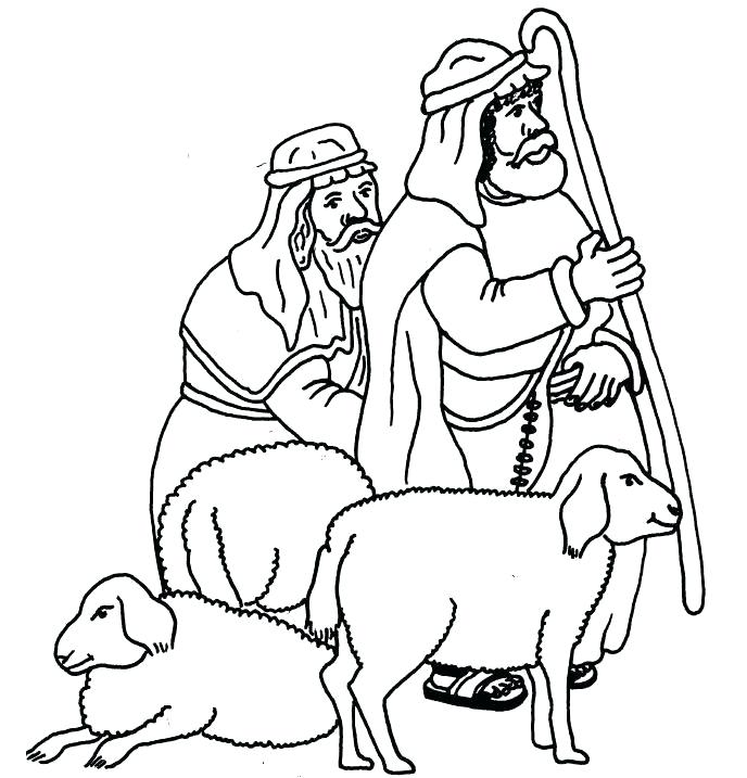 Angels And Shepherds Coloring Pages at GetColorings.com | Free ...