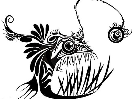 440x330 How To Draw An Anglerfish, Step By Step, Fish, Animals, Angler