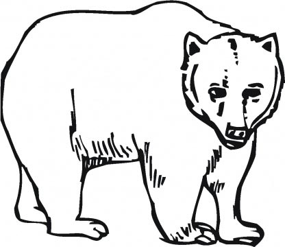 Bear Is Angry Coloring Page Netart Grizzly Bear Coloring Pages 416x360 Bear Is Angry Coloring Page Netart Grizzly Bear Coloring Pages