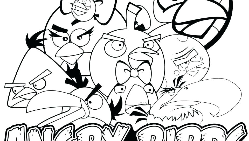 Angry Bird Coloring Pages Pdf at GetColorings.com | Free printable ...