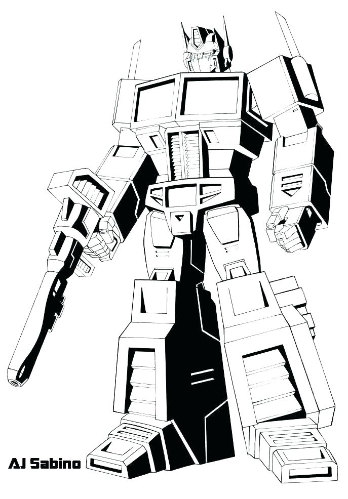 Transformers Coloring Pages Printable Ideal Transformers Coloring 687x986 Transformers Coloring Pages Printable Ideal Transformers Coloring