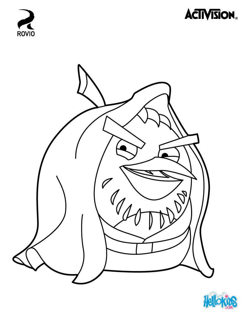 Angry Birds 2 Coloring Pages