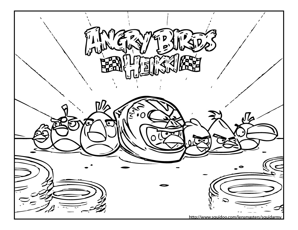 1200x927 Angry Birds Coloring Pages Free 2634 Cartoons Coloring