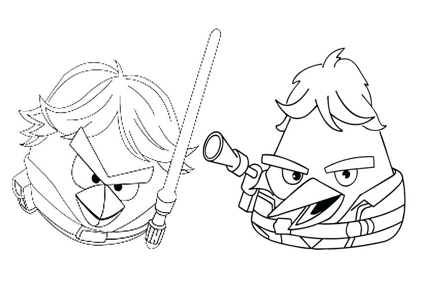 850x567 Star Wars Angry Birds Coloring Pages Coloring Pages Angry Birds