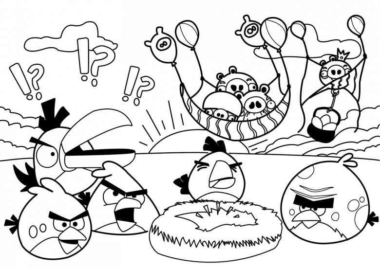 780x551 Angry Birds 2 Ausmalbilder Coloring Pages Angry Birds