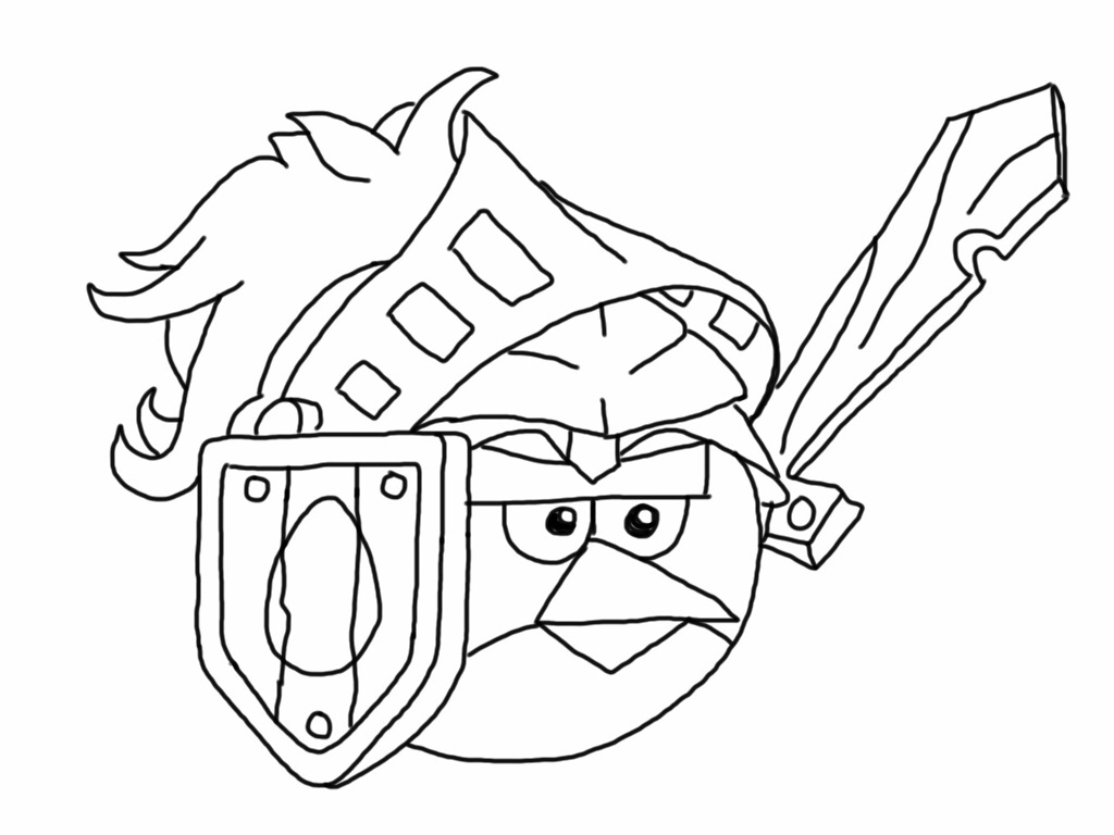 Angry Birds Epic Coloring Pages 1024x768 Angry Birds Epic Coloring Pages