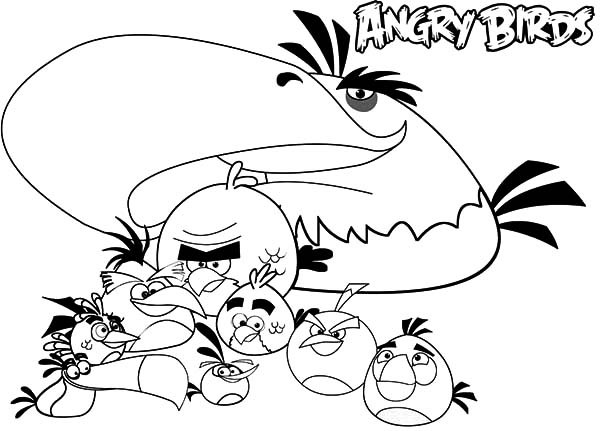 Angry Bird The Movie Coloring Pages Best Place To Color 600x431 Angry Bird The Movie Coloring Pages Best Place To Color