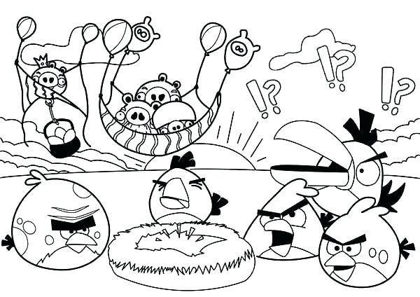 Angry Birds Coloring Pages Angry Bird Space Coloring Pages Angry 600x424 Angry Birds Coloring Pages Angry Bird Space Coloring Pages Angry