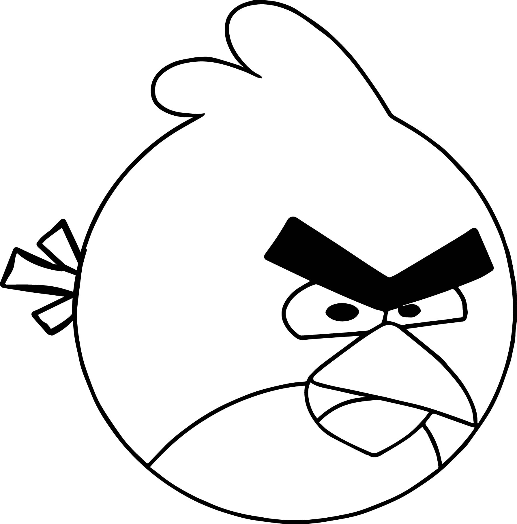 1792x1817 Cute Angry Birds Coloring Page Wecoloringpage