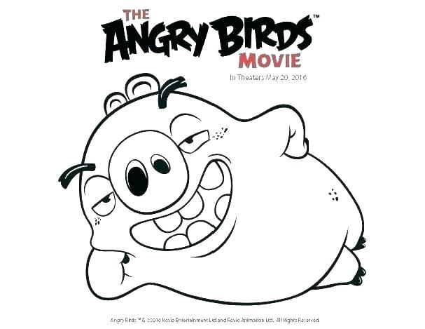 607x469 Angry Bird Coloring Page Cliptext.co