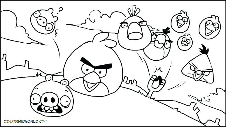 775x438 Angry Bird Coloring Page Bird Coloring Pages Angry Birds Falling
