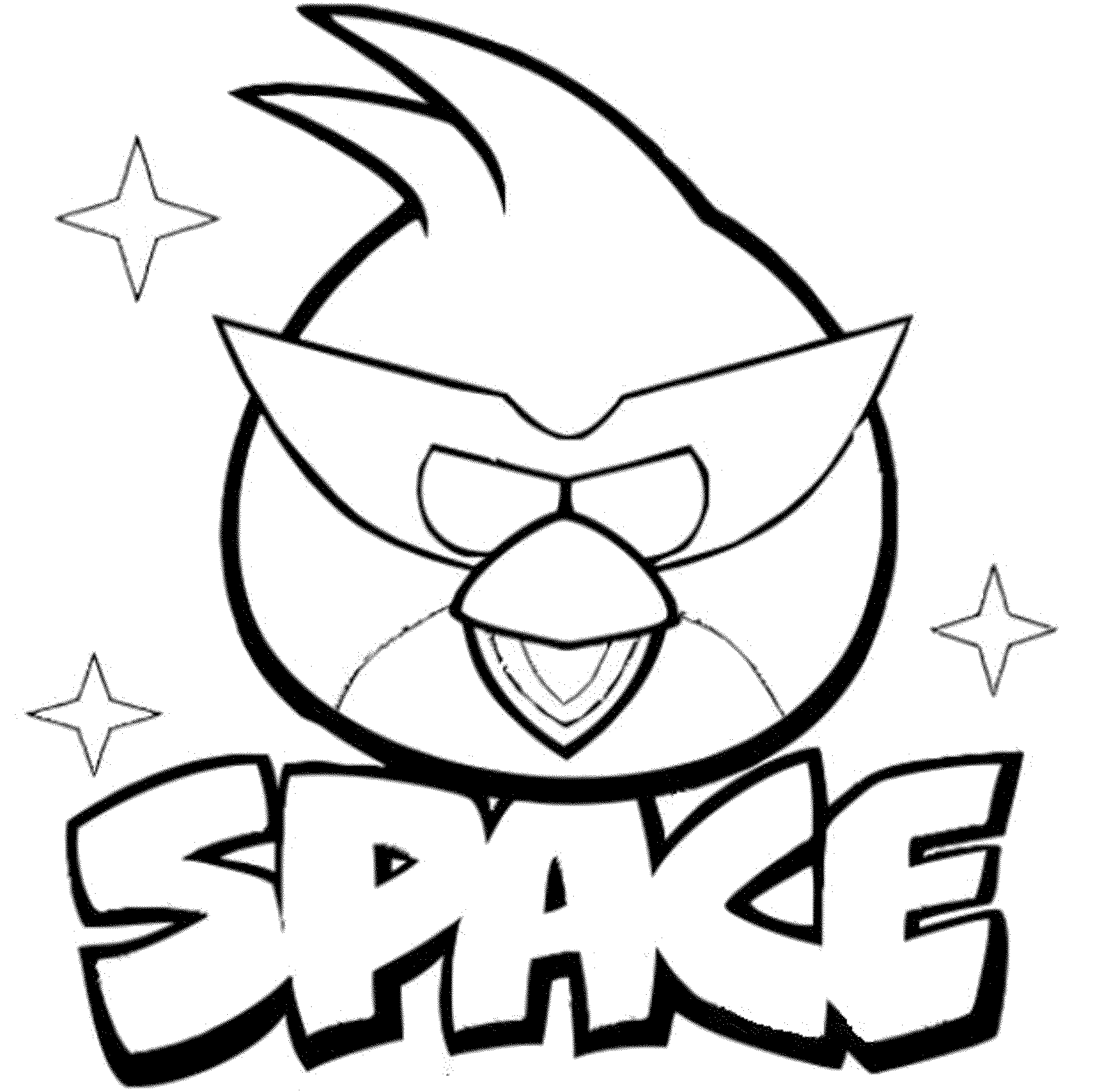 Angry Birds Space Coloring Pages 2000x1966 Angry Birds Space Coloring Pages