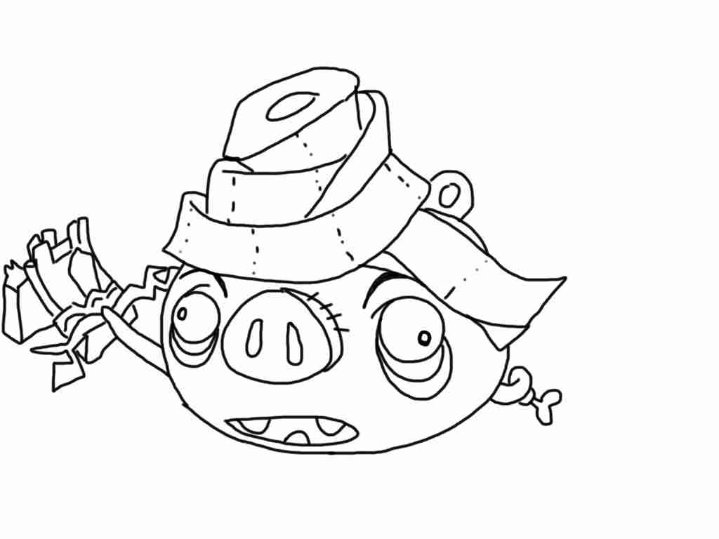Angry Birds Epic Coloring Page Mummy Pig My Free Beauteous Pages 1024x768 Angry Birds Epic Coloring Page Mummy Pig My Free Beauteous Pages