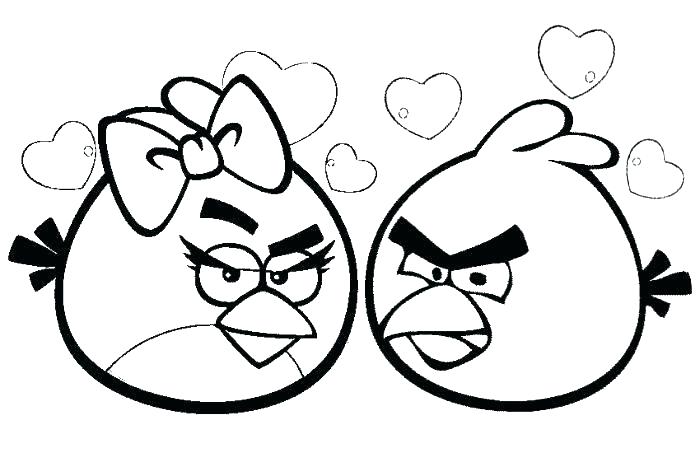 700x467 Coloring Page Of A Bird Coloring Page Angry Birds Go