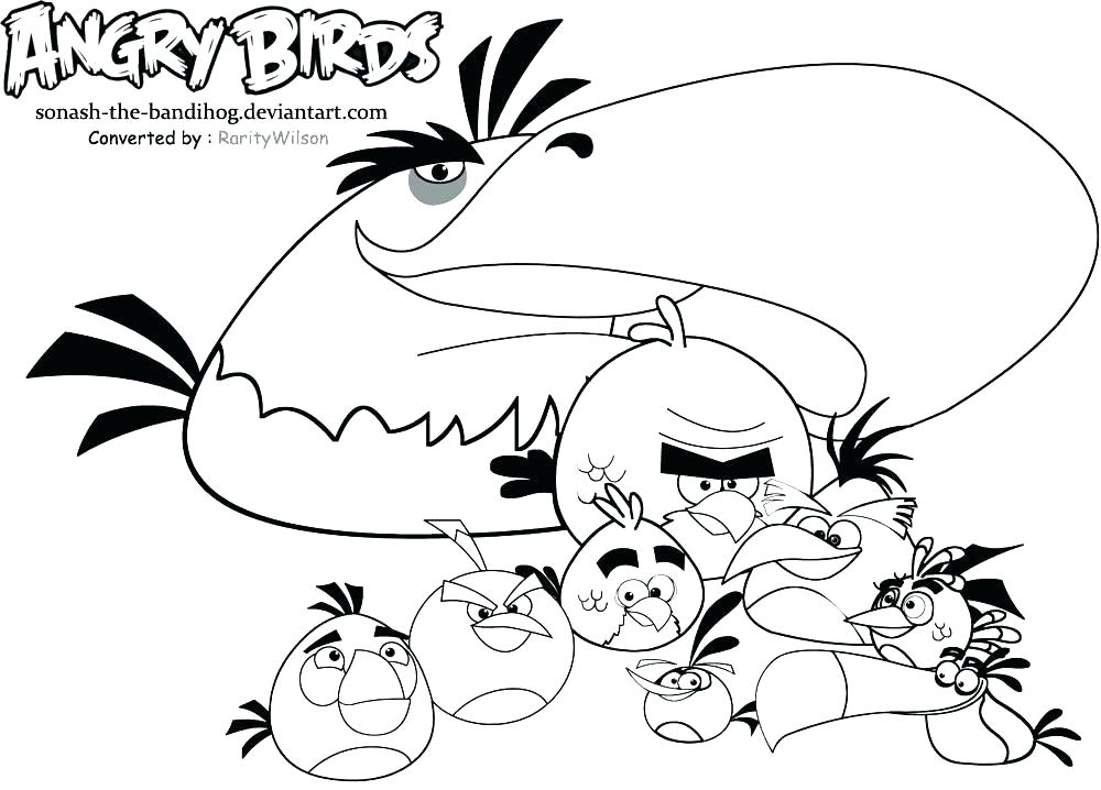 1000x718 Kids N Coloring Pages Of Angry Birds And More Of These Coloring