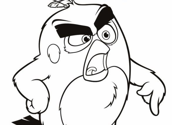 Angry Birds Movie Coloring Pages at GetColorings.com | Free printable ...