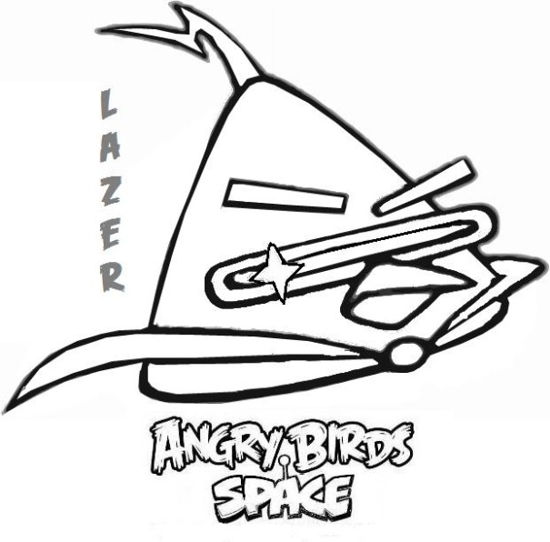 Angry Birds Space Coloring Pages To Print 605x596 Angry Birds Space Coloring Pages To Print