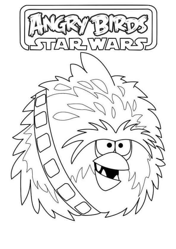 593x840 Star Wars Angry Birds Coloring Pages Kids N Fun 7 Coloring Pages