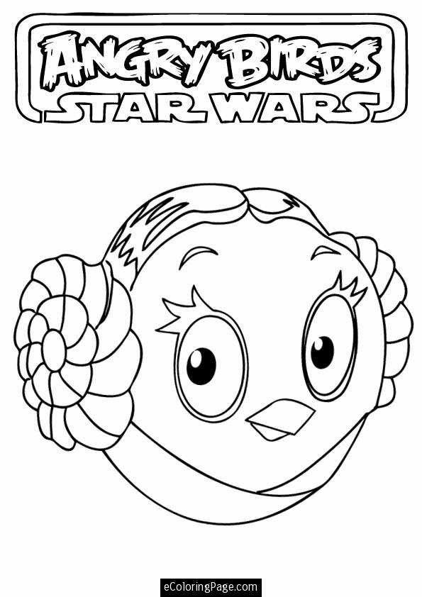 595x842 Angry Birds Printable Coloring Pages , Angry Birds Star Wars