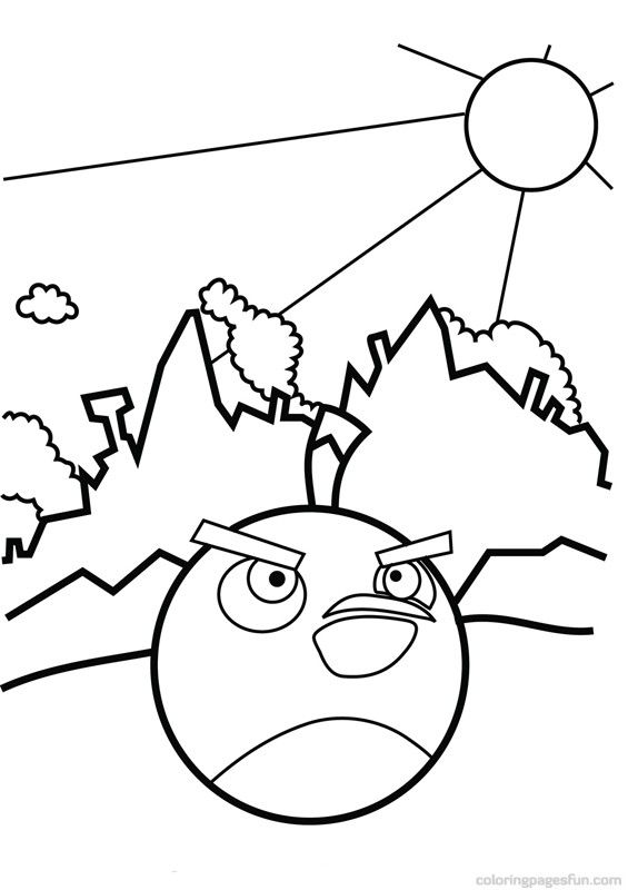565x800 Angry Birds Coloring Pages 24
