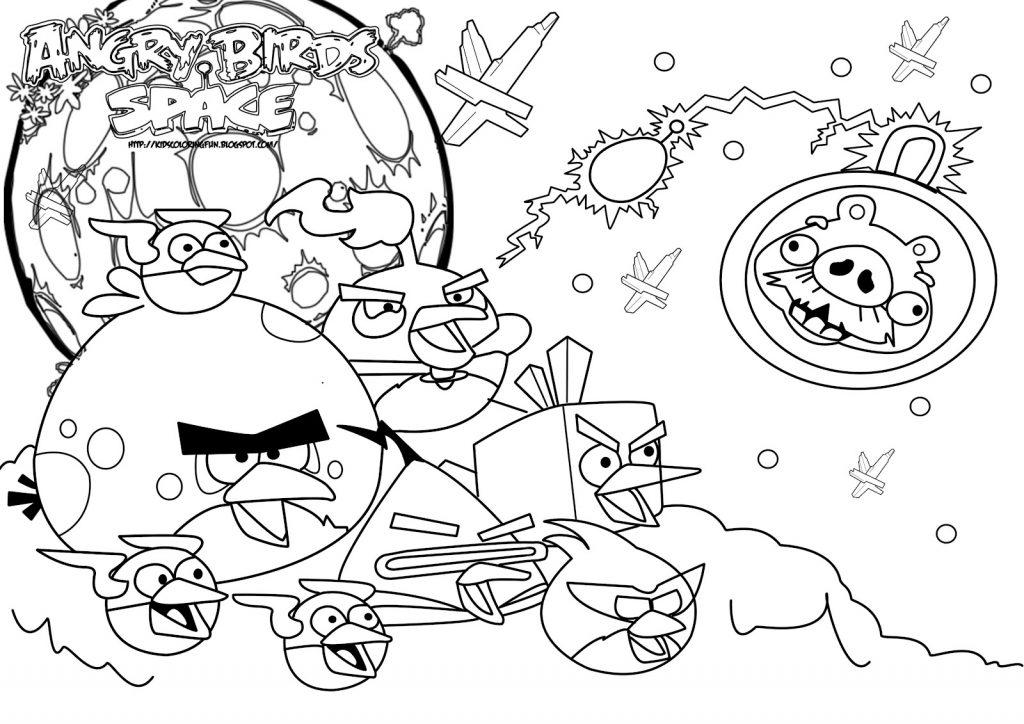 1024x724 Angry Birds Coloring Pages For Your Small Kids Free Printable