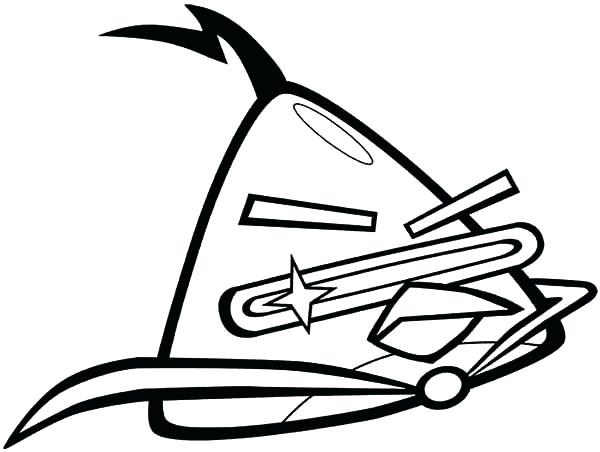 Angry Birds Space Coloring Pages