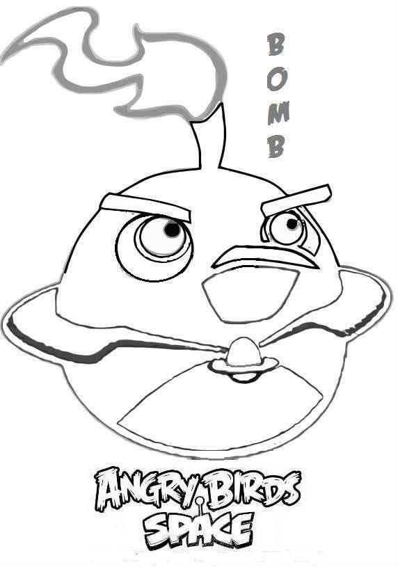 Angry Birds Space Coloring Pages Lazer Bird 3252714 572x815 Angry Birds Space Coloring Pages Lazer Bird 3252714