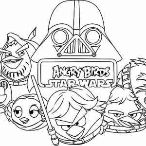 Angry Birds Star Wars Coloring Pages Stock Kids N Fun 300x300 Angry Birds Star Wars Coloring Pages Stock Kids N Fun