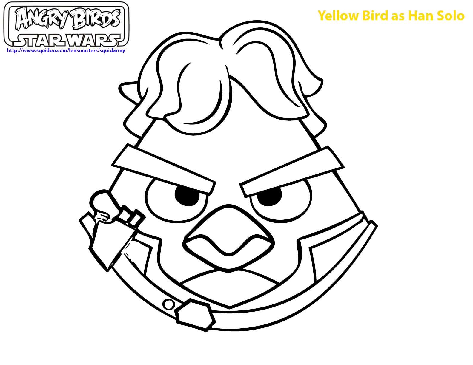 Angry Birds Star Wars Coloring Pages For The Kids 1584x1224 Angry Birds Star Wars Coloring Pages For The Kids