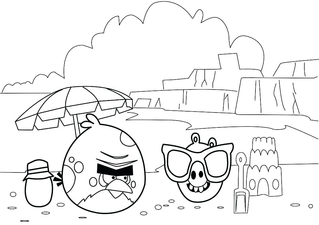 Angry Birds Coloring Pages Printable 1024x724 Angry Birds Coloring Pages Printable