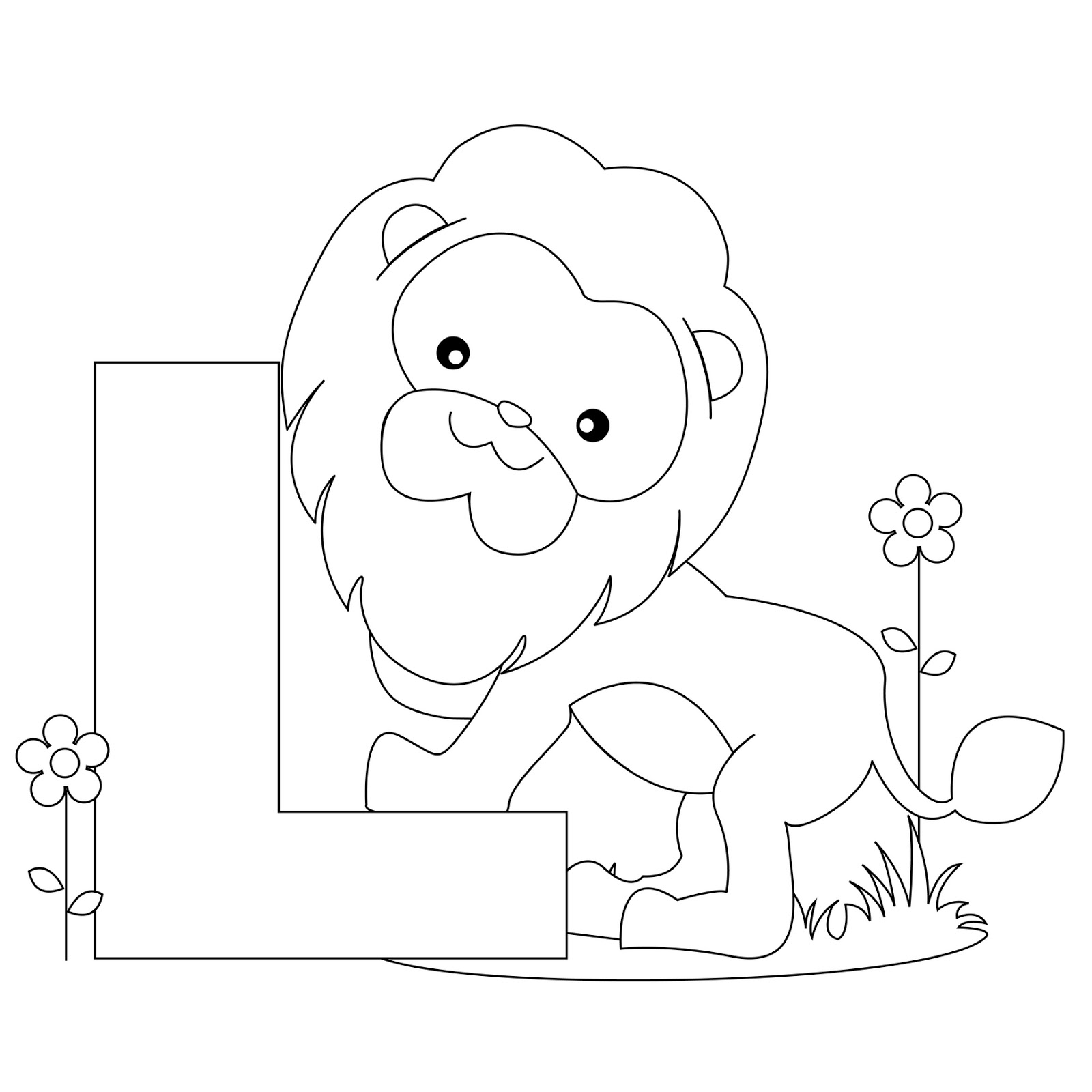 Animal Alphabet Letters Coloring Pages 1600x1600 Animal Alphabet Letters Coloring Pages