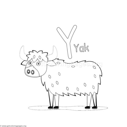 Animal Alphabet Coloring Pages at GetColorings.com | Free printable ...