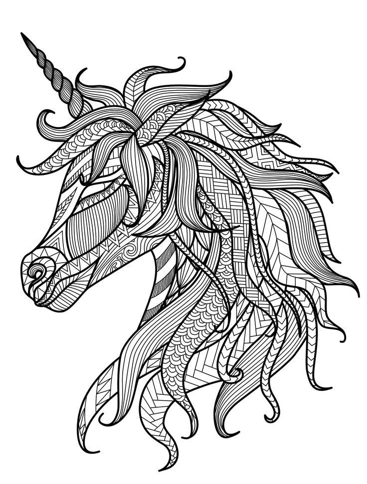 736x971 Printable Coloring Pages Of Animals For Adults Printables And Menu