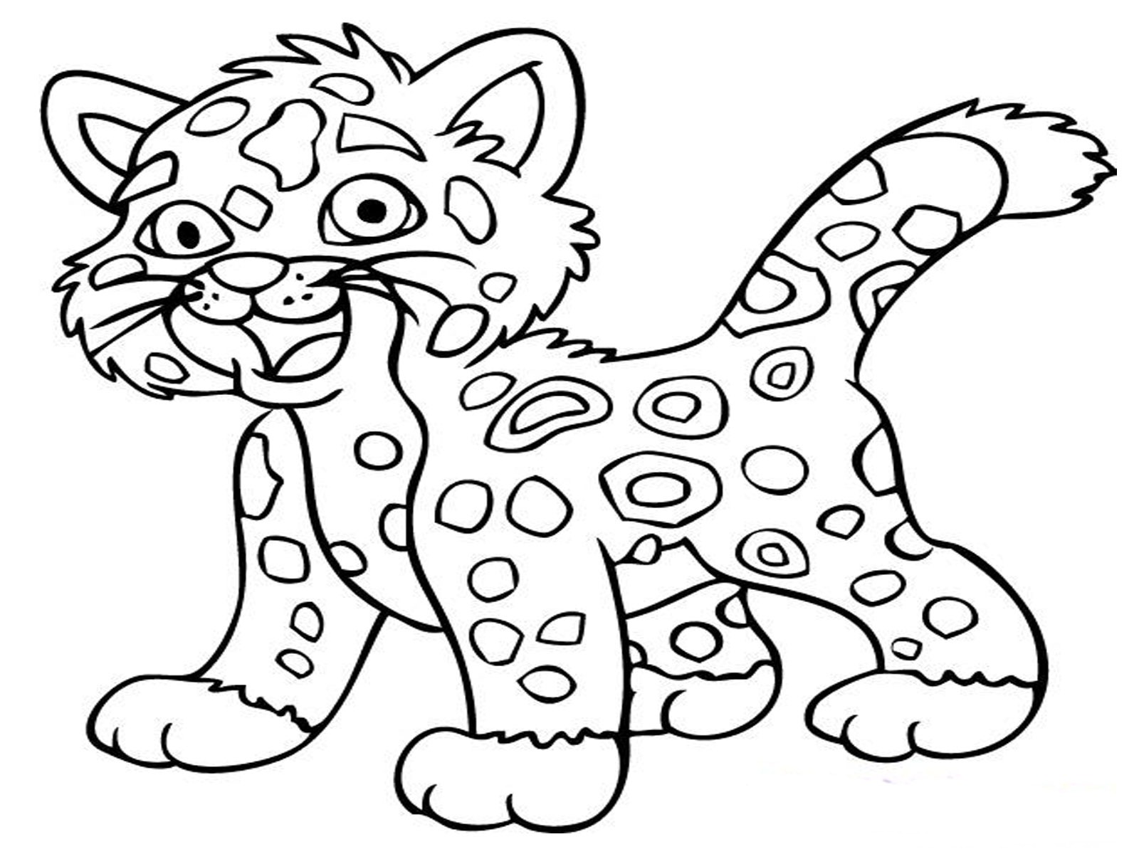 Animal Coloring Sheets For Girls Free 1600x1200 Animal Coloring Sheets For Girls Free