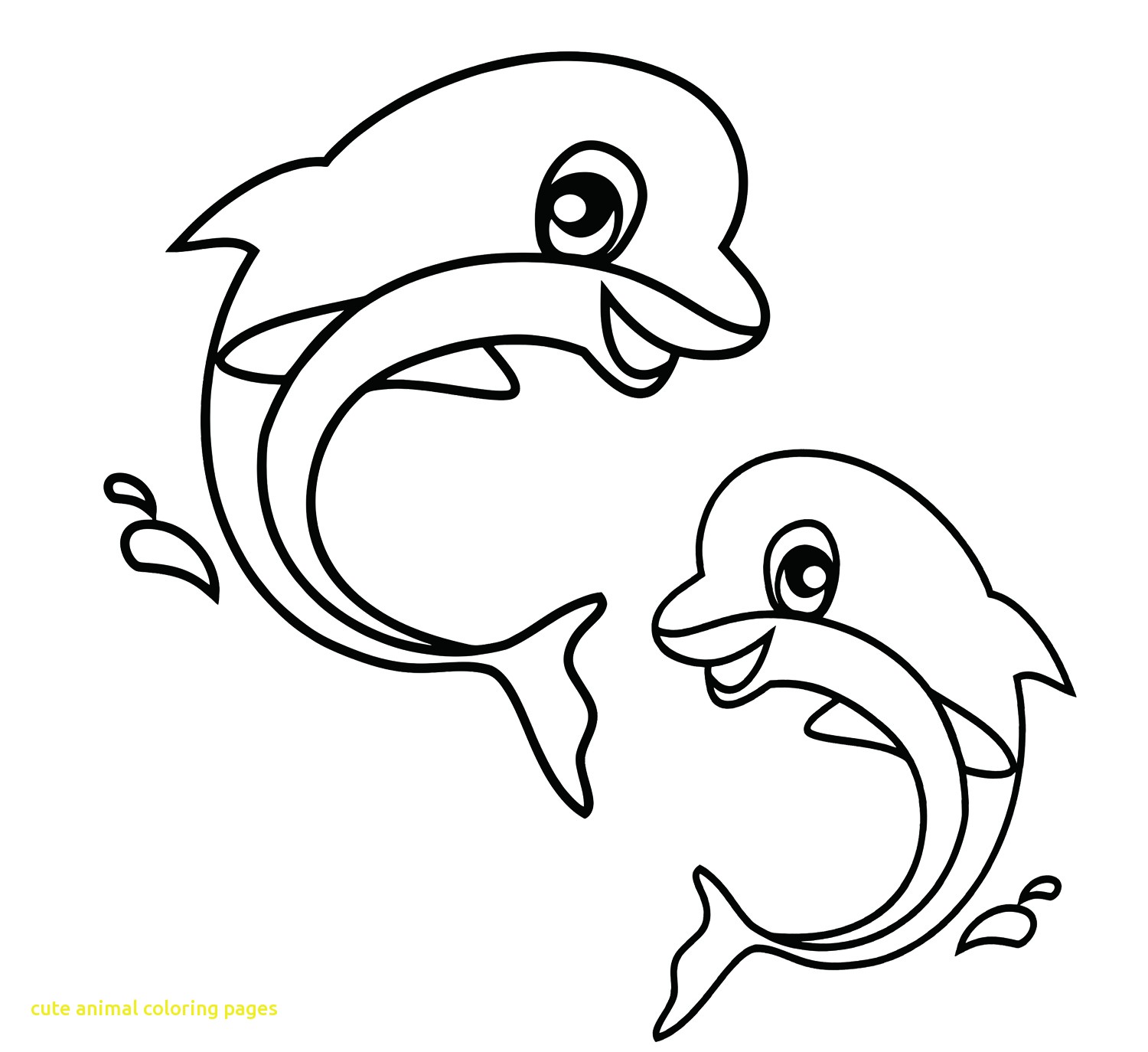 1500x1374 Cute Animal Coloring Pages With 10 Inside