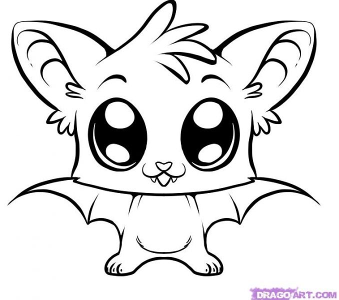 Cute Animal Coloring Pages Printable Coloring Pages 678x600 Cute Animal Coloring Pages Printable Coloring Pages