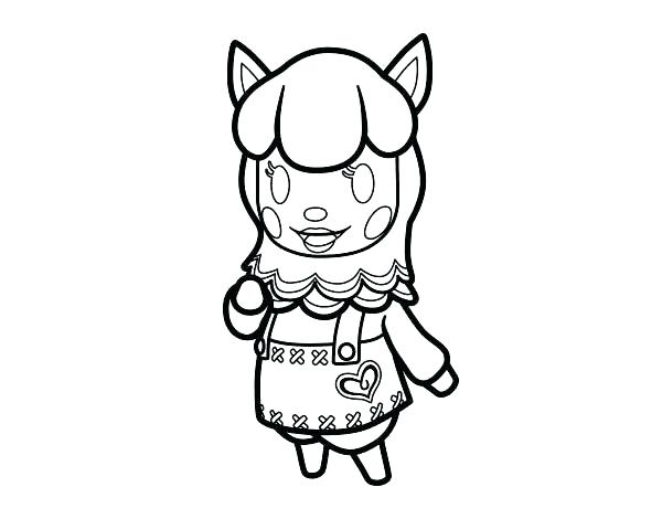 Animal Crossing Coloring Pages Page Pictures Coloring Collection 600x470 Animal Crossing Coloring Pages Page Pictures Coloring Collection