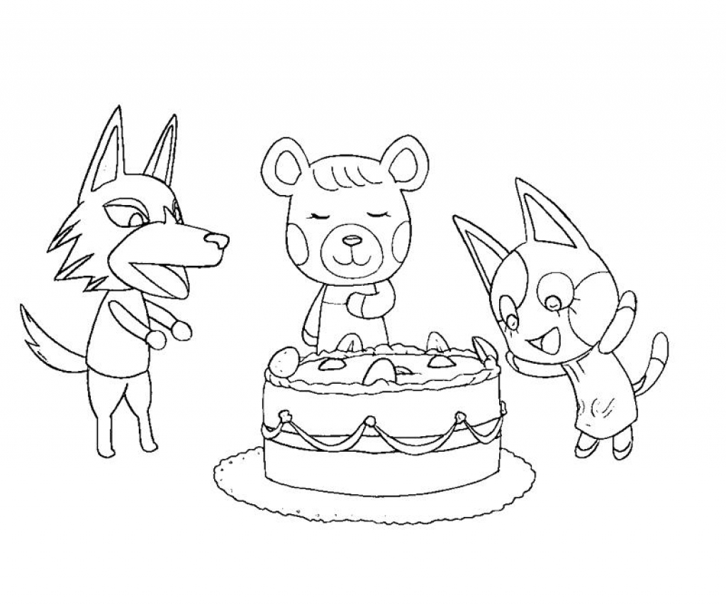 Animal Crossing New Leaf Coloring Pages Newyork 1024x853 Animal Crossing New Leaf Coloring Pages Newyork