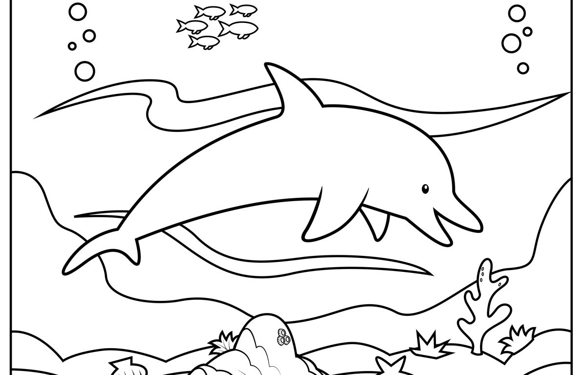 Awesome Sea Animal Coloring Pages Printable Free Gallery 1200x768 Awesome Sea Animal Coloring Pages Printable Free Gallery