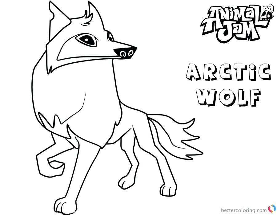 Animal Jam Coloring Pages Wolf Arctic Free Printable 900x700 Animal Jam Coloring Pages Wolf Arctic Free Printable