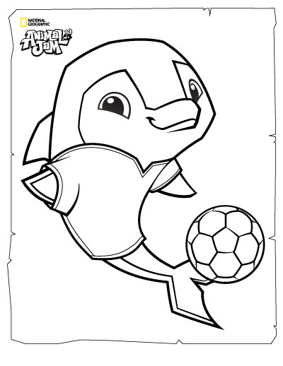 Animal Jam Coloring Pages The Daily Explorer Classroom 400x518 Animal Jam Coloring Pages The Daily Explorer Classroom
