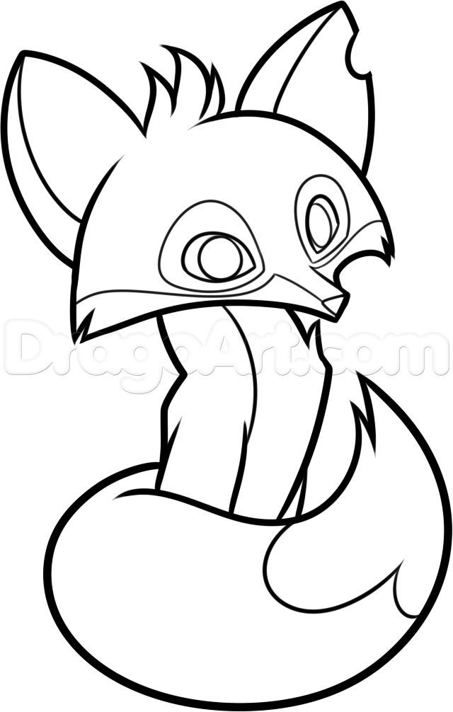 640x1006 Animal Jam Foxes Drawings