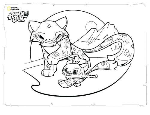 500x386 Animal Jam Coloring Pages Collection