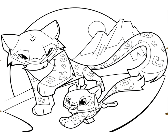 650x511 Coloring Pages Of Animal Jam Arctic Wolf Coloring Pages