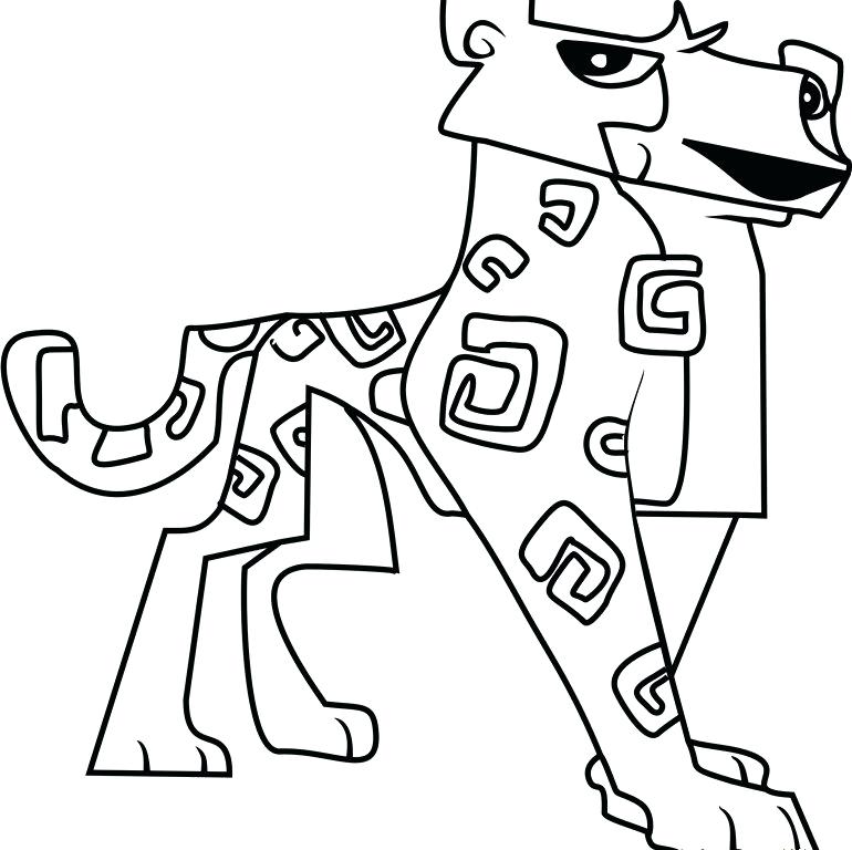 770x768 Animal Jam Coloring Pages Animal Jam Coloring Pages Animal Jam